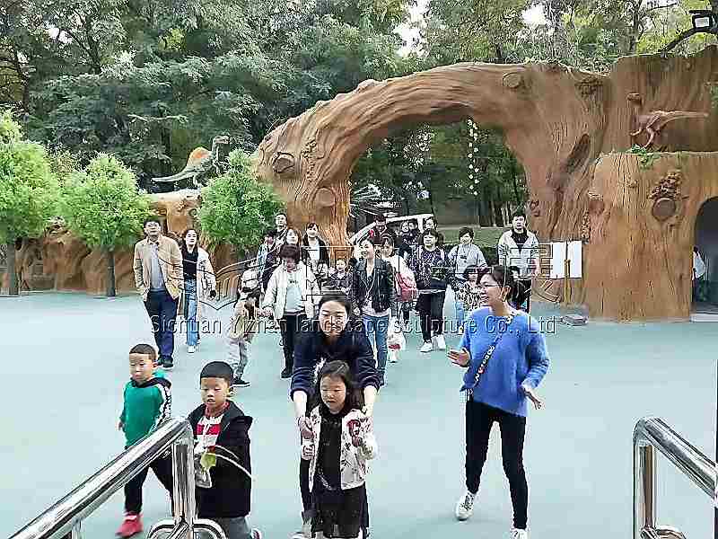 陽萬泉公園恐龍科普館項(xiàng)目的規(guī)劃設(shè)計(jì)和建造施工