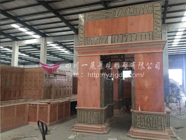 大型微縮景觀雕塑制作系列—凱旋門